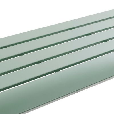 Ensemble de balcon Drilia vert olive 2 places en acier  - Hespéride