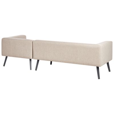 Ensemble de canapés d'angle de jardin 4 places SORRIVOLI Beige Côté gauche