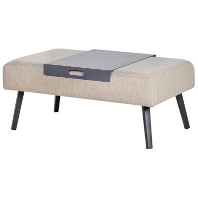 Ensemble de canapés d'angle de jardin 4 places SORRIVOLI Beige Côté gauche