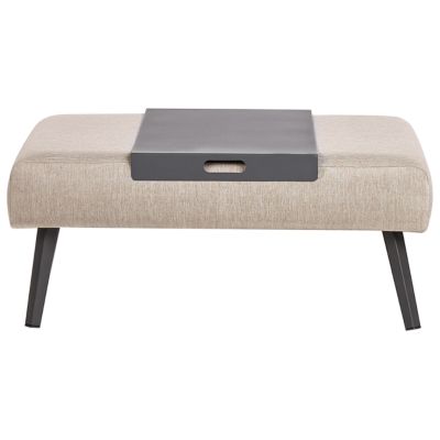 Ensemble de canapés d'angle de jardin 4 places SORRIVOLI Beige Côté gauche