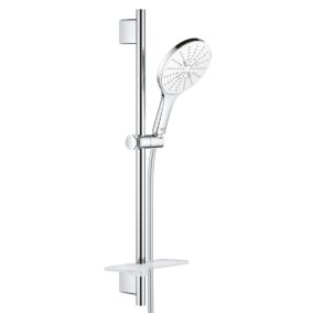 Ensemble de douche chromé Vitalio SmartActive 150 Cube 3 jets Grohe