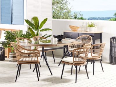 Ensemble de jardin ALIANO II 159x94x74 cm Beige