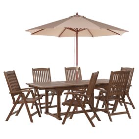 Ensemble de jardin AMANTEA Acacia Beige sable