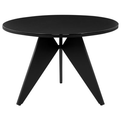 Ensemble de jardin OLMETTO/TAVIANO Métal 110x110x74 cm Noir