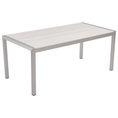Ensemble de jardin VERNIO 180x90x76 cm Blanc