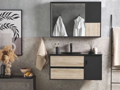 Ensemble de meubles de salle de bain TERUEL Noir