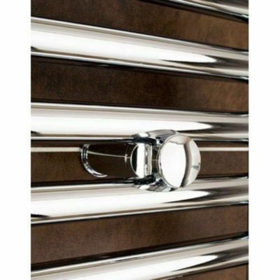 Ensemble de supports de radiateur pour sèche-serviettes, finition chrome brillant, en ABS Kibath