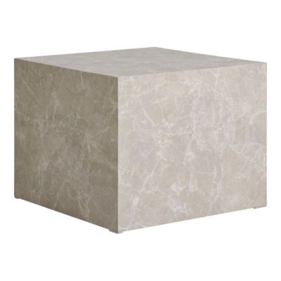 Ensemble de Tables d'Appoint Prague, Gris, MDF, 50x50x40 cm, Seven Design