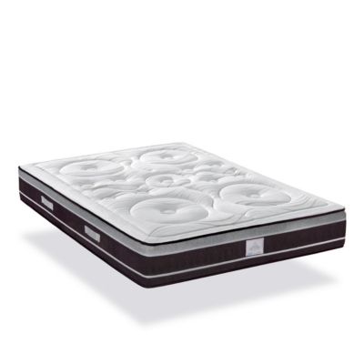 Ensemble Divin 140x190 cm Matelas Ressorts ensachés + Sommier Bois