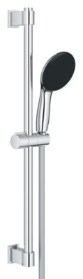 Ensemble douchette 1 jet + flexible + barre chrome, Grohe Vitalio Start