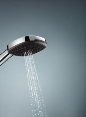 Ensemble douchette 2 jets + support + flexible chrome, Grohe Vitalio Comfort 100