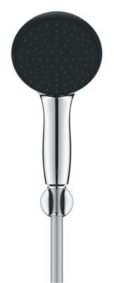 Ensemble douchette 2 jets + support + flexible chrome, Grohe Vitalio Start 110