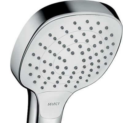 Ensemble douchette 3 jets et flexible chromé Hansgrohe MySelect E