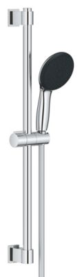 Ensemble douchette 3 jets + flexible + barre chrome, Grohe Vitalio Start 100