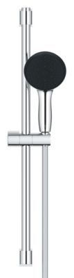 Ensemble douchette 3 jets + flexible + barre chrome, Grohe Vitalio Start 100