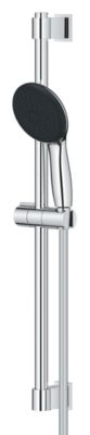 Ensemble douchette 3 jets + flexible + barre chrome, Grohe Vitalio Start 100