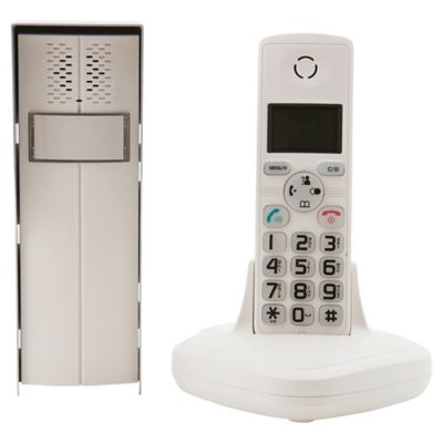 Ensemble interphone audio avec bouton Willi