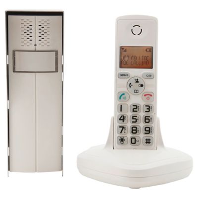 Ensemble interphone audio avec bouton Willi