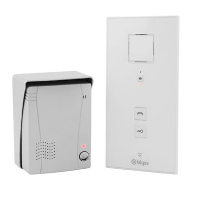 Ensemble interphone audio filaire mains libres Blyss Iskar