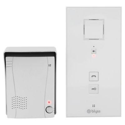Ensemble interphone audio filaire mains libres Blyss Iskar