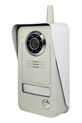 Ensemble interphone vidéo sans fil avec bouton pour l'extérieur Blyss Wolin