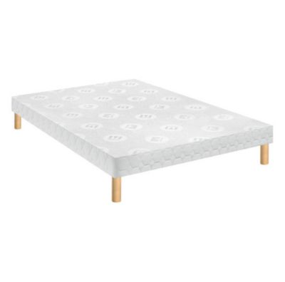 Ensemble Merinos HAPPY LIT + Sommier Twist + Pied 120x200 Latex