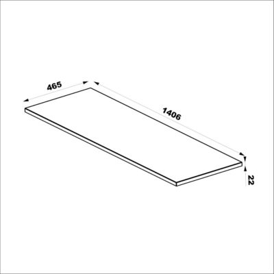 Ensemble meuble double vasque 140cm 2 niches et colonne Tao Bois