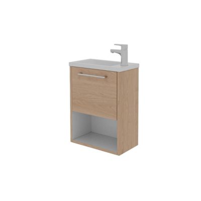 Ensemble meuble lave-mains NIKA + robinet
