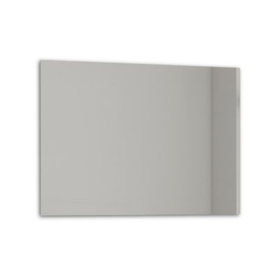 Ensemble meuble sous vasque Nia l.80 cm effet noyer + plan vasque blanc + miroir