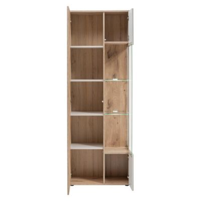 Ensemble Meuble TV Rainuré "Catalina" 320cm Naturel