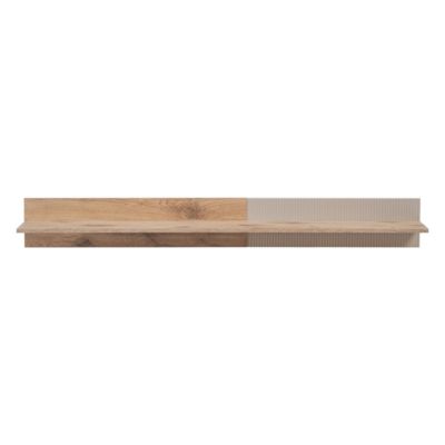 Ensemble Meuble TV Rainuré "Catalina" 320cm Naturel