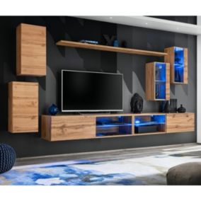 Ensemble Meuble TV "Switch XXV" 280cm Naturel