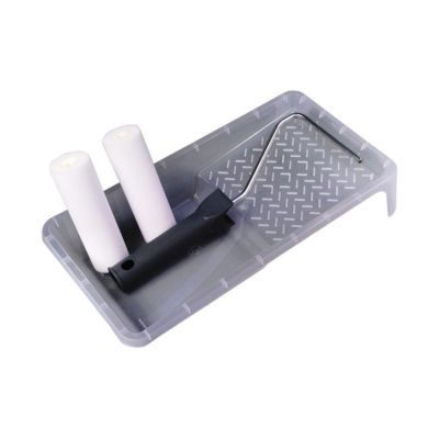 Ensemble mini rouleaux laqueur mousse