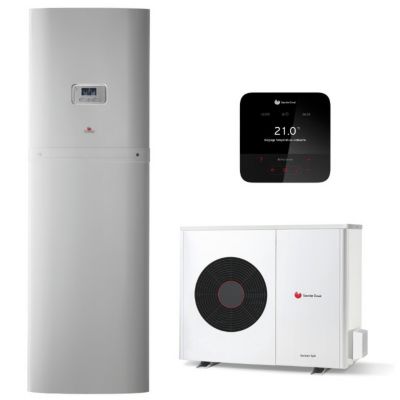 Ensemble PAC Air / Eau Genia Air 7 kW Mono chauffage et ECS 190L + MiPro Sense - SAUNIER DUVAL - SAUAIR7ECSM