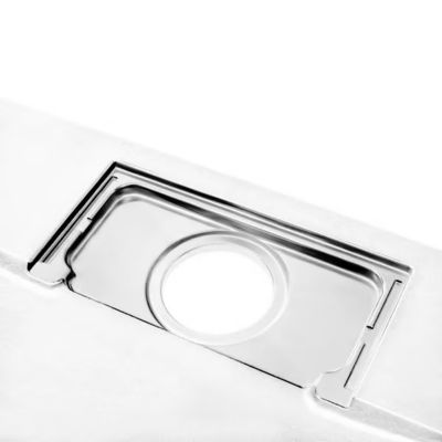 Ensemble paroi de douche à l'italienne l. 100 x H. 190 cm NewStyle et receveur de douche 80 x 100 cm, blanc et transparent, Schulte