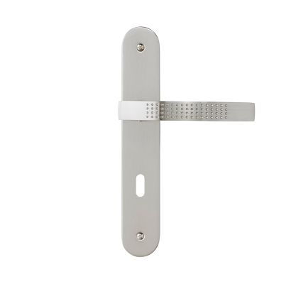 Poignée De Porte Ronde Avec Serrure Intégrée Castorama