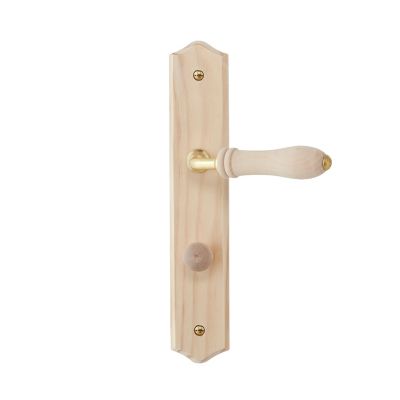 Lot De Poignées Bois PB Vintage Simple Trou - Occasion