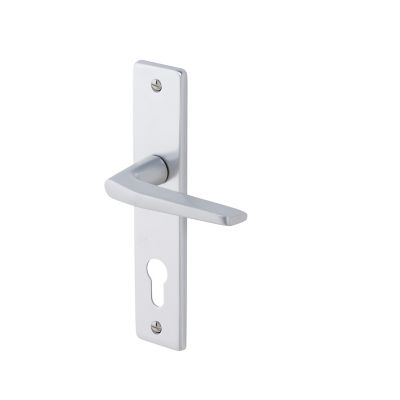 Ensemble poignées de porte cylindre 165 Colours Colan chrome