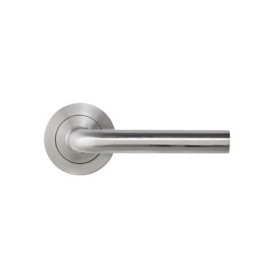 Poignée De Porte Intérieure Arturo Sur Rosace - Métal Blanc, Marque Colours, Réf CL 01-20