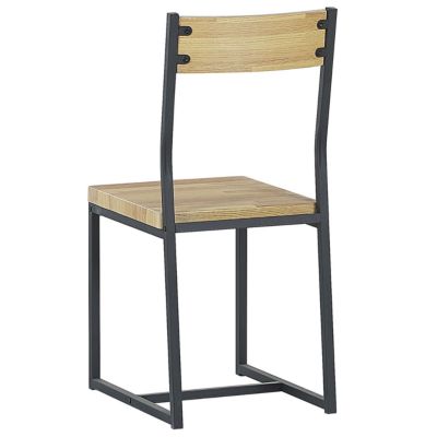 Ensemble pour salle à manger FLIXTON Marron clair 4 places