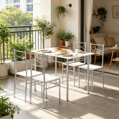 Ensemble repas design moderne tendance, mobilier bistro pour balcon ...