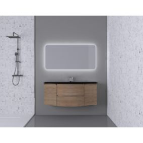Ensemble salle de bain : meuble et accessoire