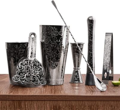 Ensemble Shaker Dark Knight 7 Pièces Noir