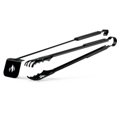 Ensemble spatule et pinces pour charbon Napoleon Grills noir