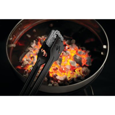 Ensemble spatule et pinces pour charbon Napoleon Grills noir