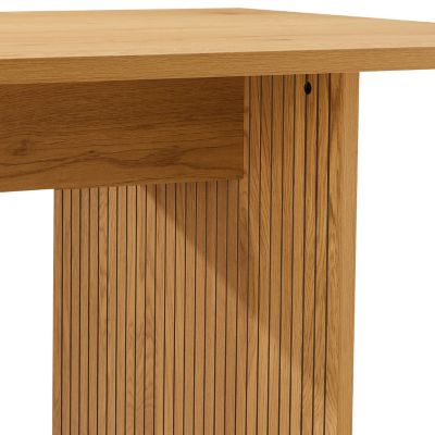 Ensemble table 180cm et 2 bancs style scandinave ALMA - HAPPY GARDEN
