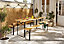 Ensemble table et banc pliant en bois 180 cm