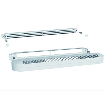 Entrée d'air autoréglable acoustique ANJOS MINI ESEA + capuchon façade CEA 15-22-30 M3 H
