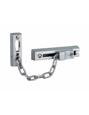 Entrebâilleur pour porte d'entrée, chaîne en acier, 103mm - THIRARD