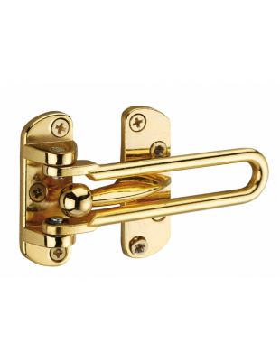 Entrebailleur pour porte d'entrée, taquet d'arrêt, 105mm, doré - THIRARD